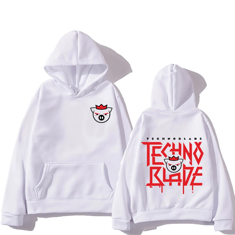 

Technoblade Dream Smp Hoodies Girls/Boys Fall Long Sleeve Sweatshirt Hot Game Graphic Print Clothes Harajuku Children Streetwear