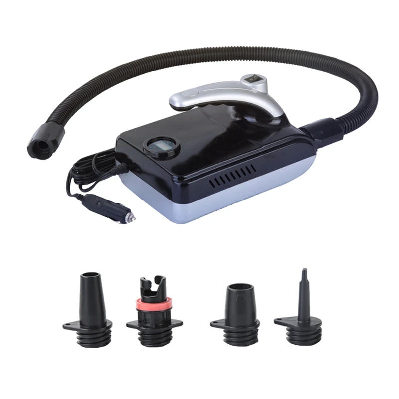 

Electric Air Pump 12V Quick Air Inflator With Digital Display For Inflatable Stand Up Outdoor Paddle Board Boat