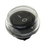 10pcs round switch button cover rransparent button caps waterproof and dustproof for round switches