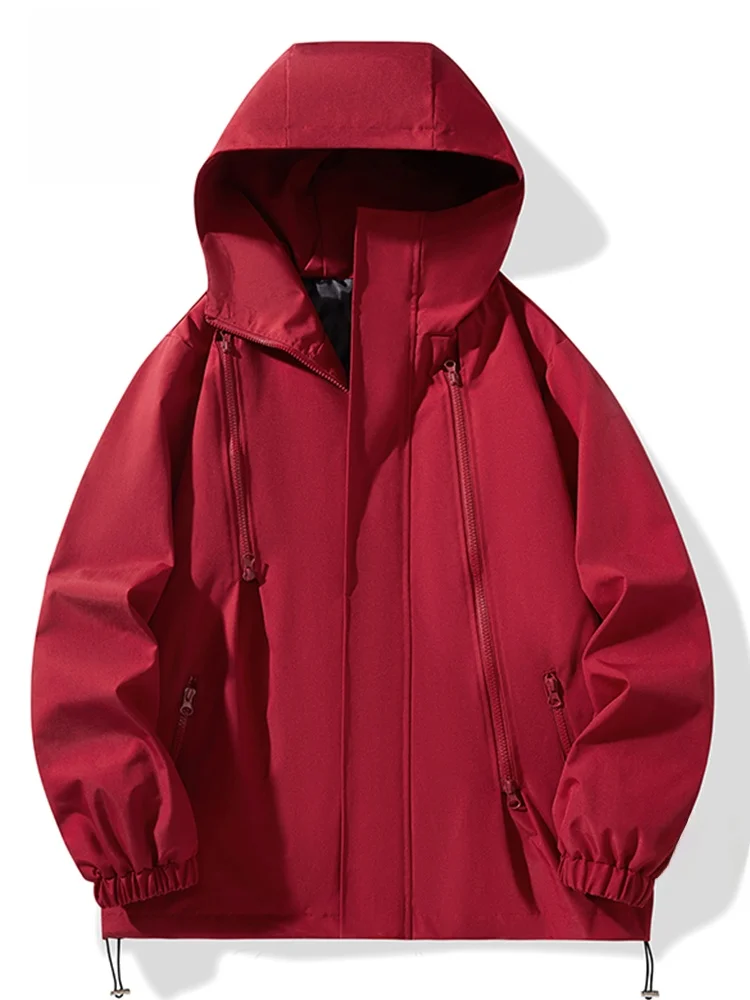 Senma up Geniolamode Jacket Весенне-осенняя мужская черная куртка с капюшоном Японский