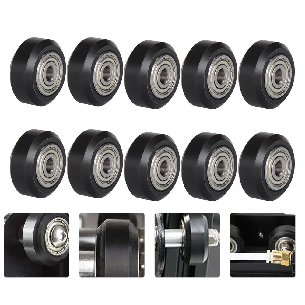 

10 Pcs Wheel Premium Professional Durable Round Parts for Worker
