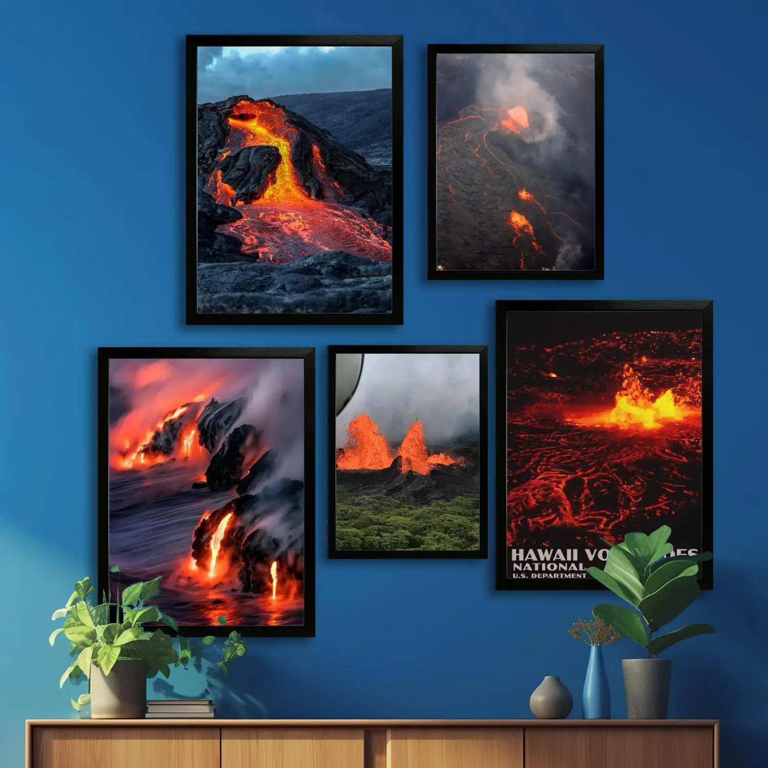 Художественный постер на холсте PENGU современный