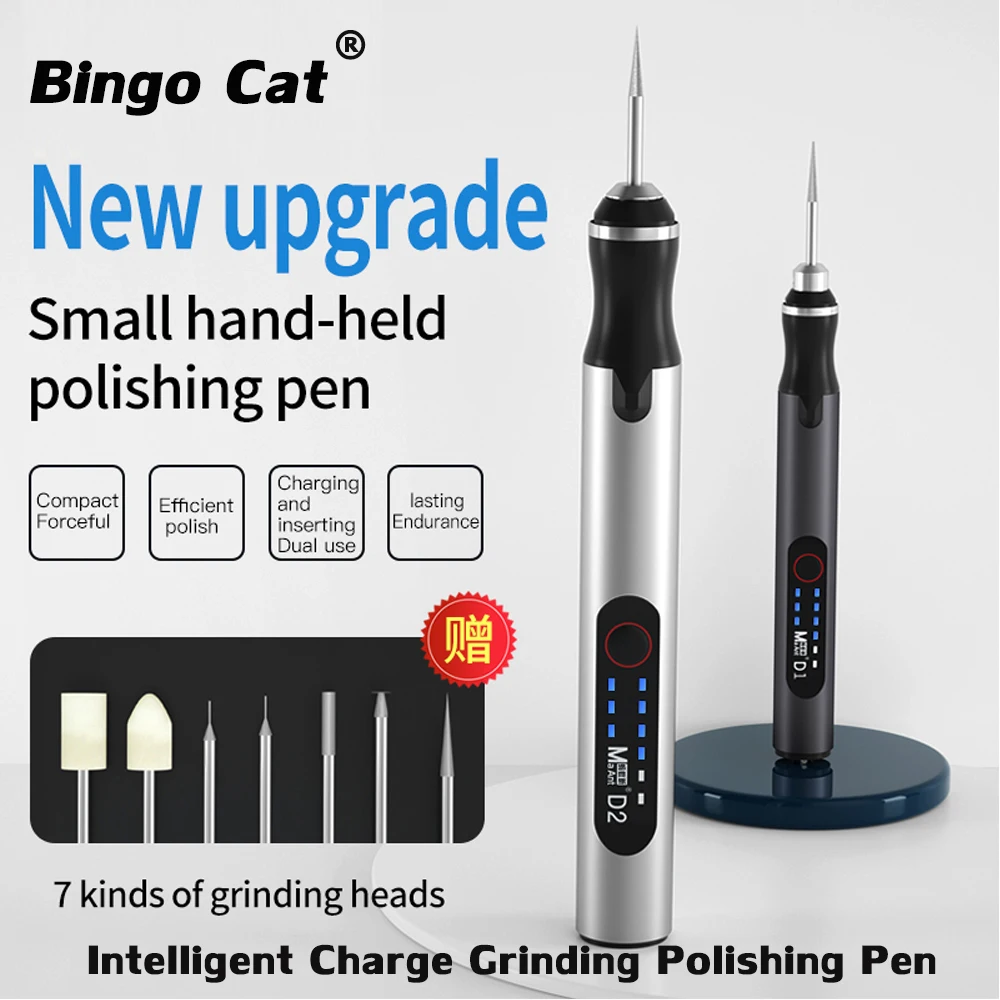 

MaAnt D1 D2 2UUL Intelligent Charging Polishing Grinding Pen Mini Grinder Cutting Drilling Carving Disassembly Face Repair Tool