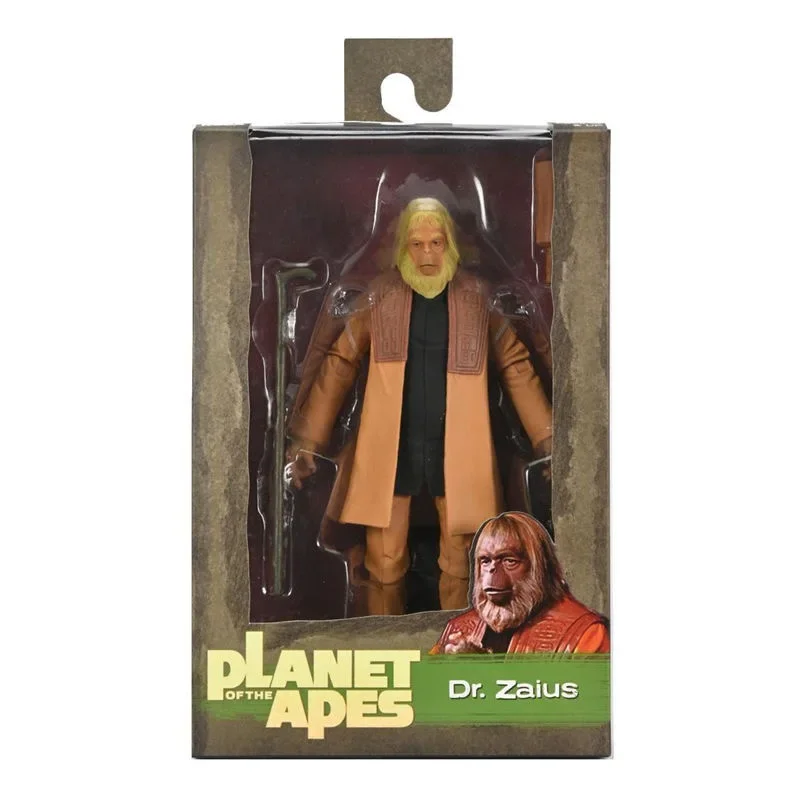 100% оригинальная фигурка NECA Planet of the Apes General Ursus Gorilla Soldier Dr.Zaius Zira 7 дюймов 4 упаковки
