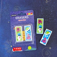 eraser creative space relief rubber suit student stationery