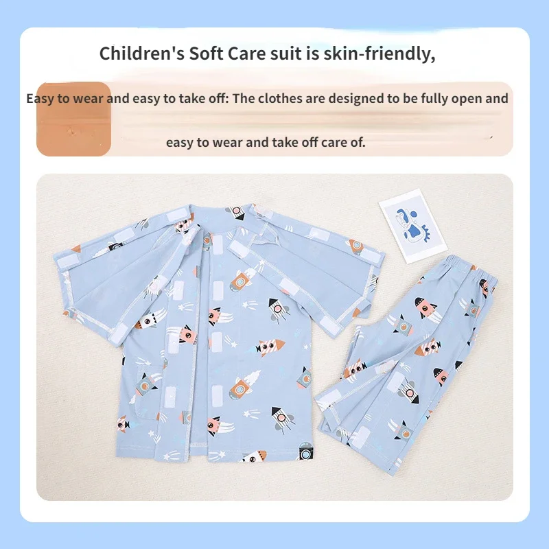 Детское платье для воспитания парализованных переломов больничное детская