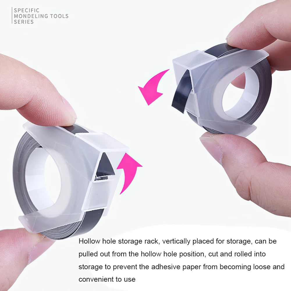 SANMERSEN Направляющая лента для моделирования чер/белый