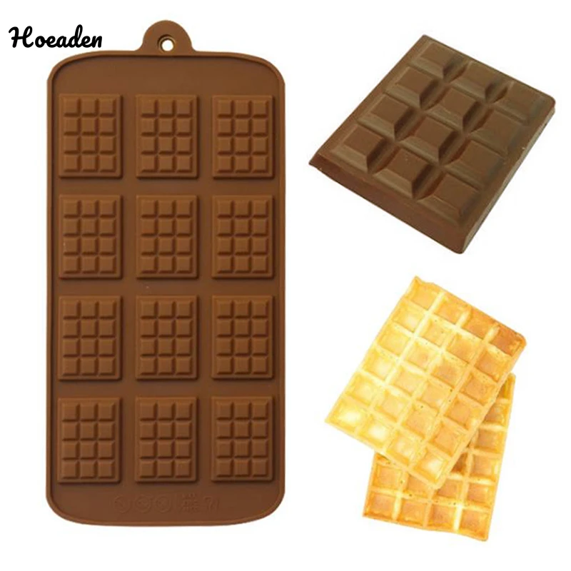 

12 Even Silicone Mold Chocolate Mold Fondant Mold Mold Mold Diy Candy Bar Mold Cake Decoration Tools Kitchen Baking Accessories