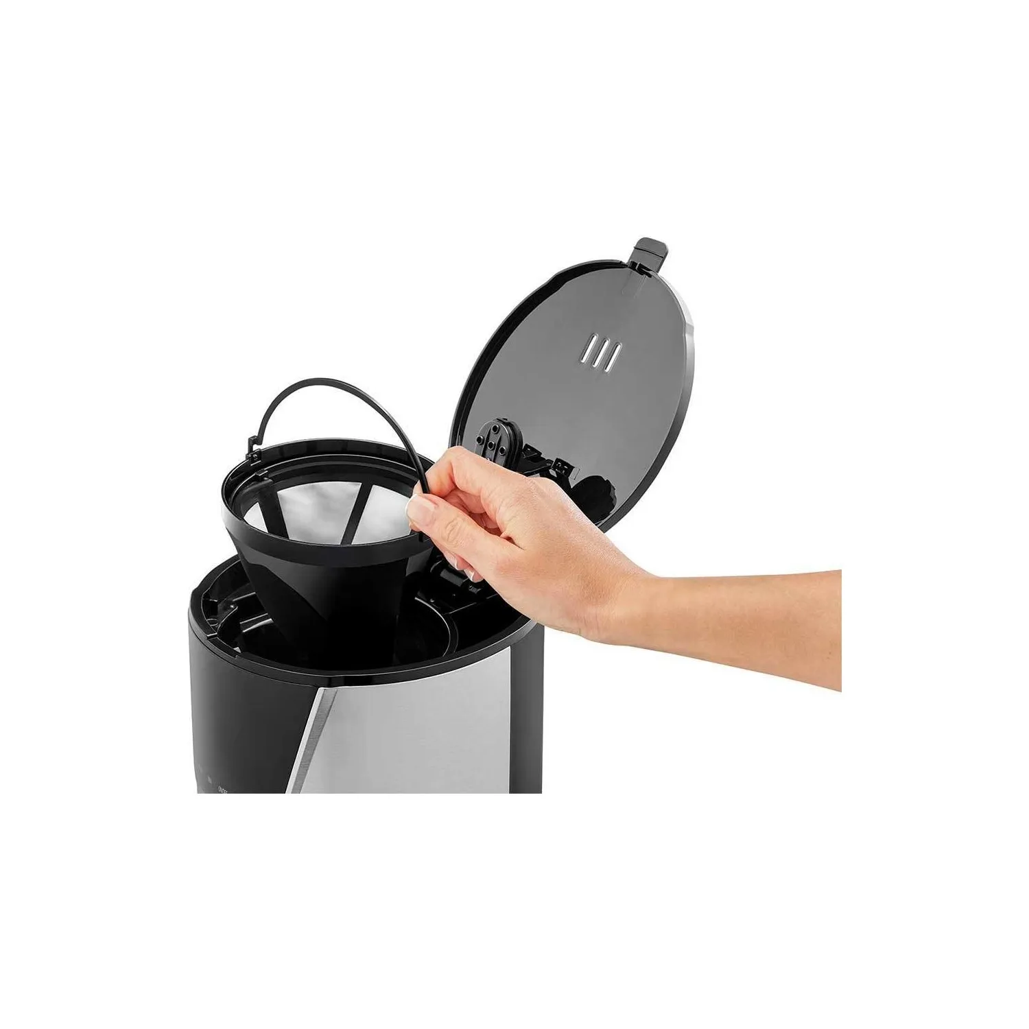 Arzum AR3081 Brewtime Delux фильтр Kahve Makinesi - Inox 1 5 литра (12-14 Fincan) Demlik Kapasite Aroma ozelliyum240ak/серт |