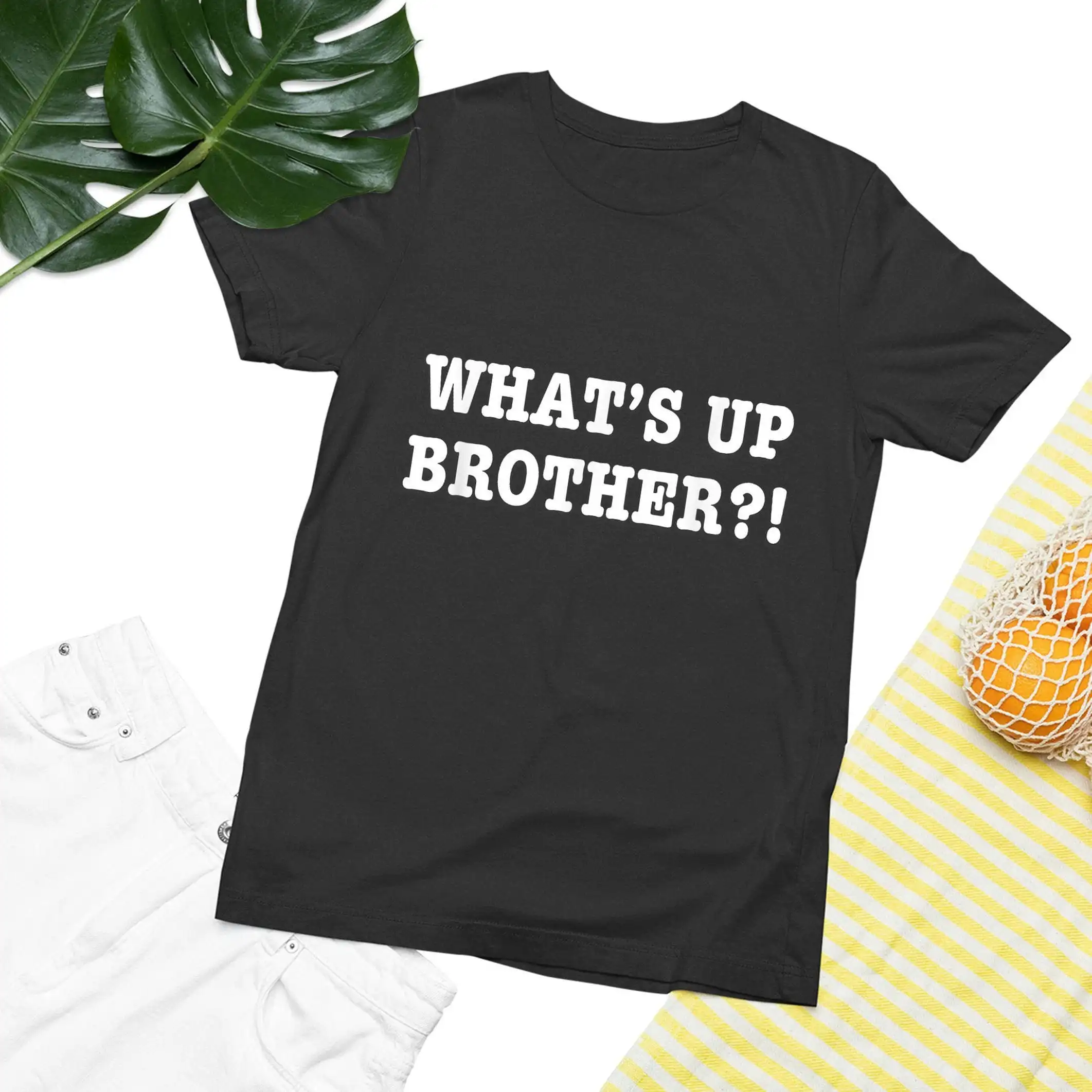 Футболка What's Up Brother для геймеров Забавный муж сын