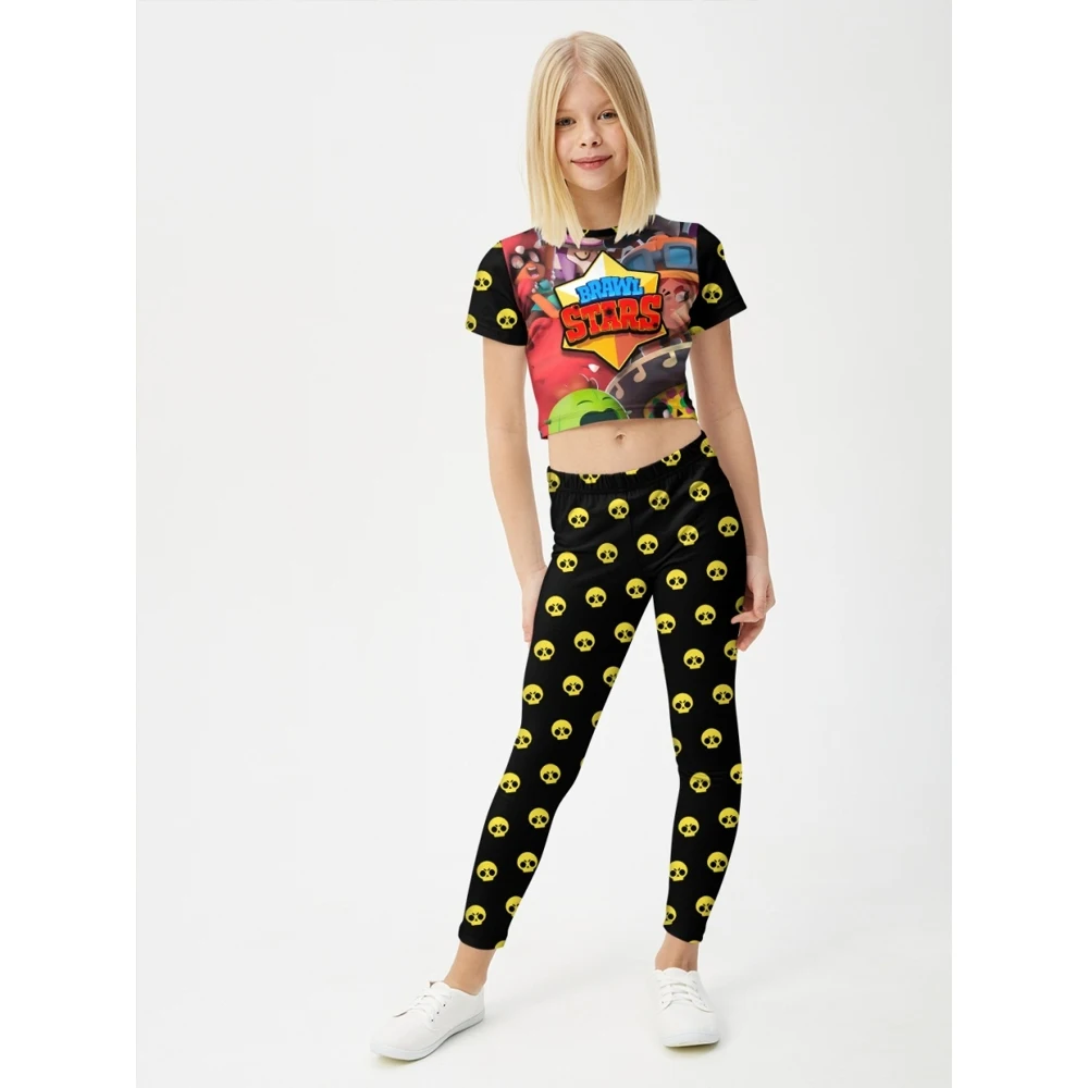 Спортивный костюм для девочки FortyFour GSS001 черный хлопок 100% |