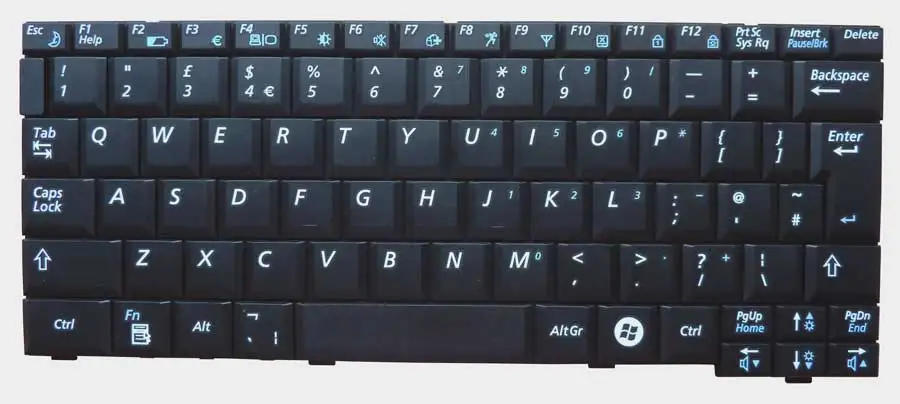 LARHON Новая Черная английская клавиатура для Samsung NP-N120 | Компьютеры и офис