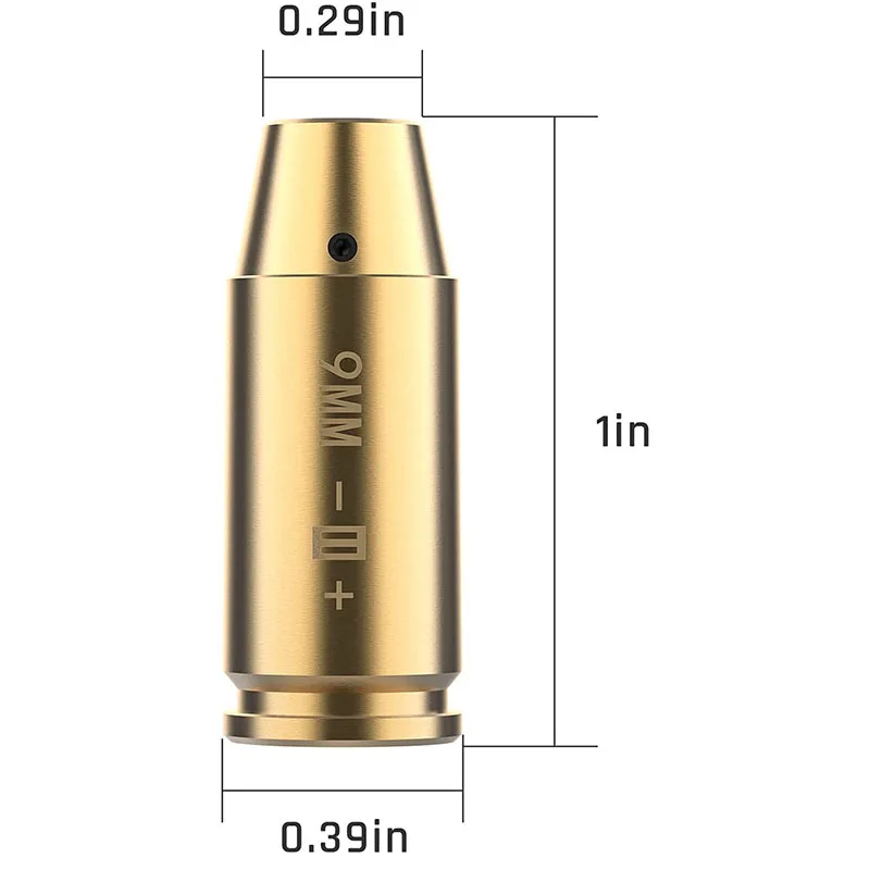 Тактический красный точечный Лазер Латунный картридж калибра 223/5 56/9 мм патрон