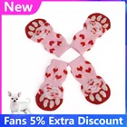 Новые модные креативные куртки для кошек носки для домашних животных носки для кошек носки для собак нескользящая Мягкая подошва толстая теплая защитная одежда для лап товары для домашних животных 2 пары