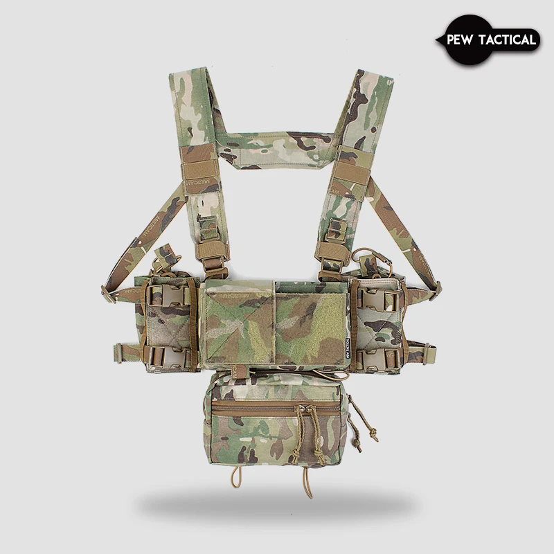 

PEW TACTICAL MK3 MK4 Paintball Chest Rig System D3 500D Original Matte Cordura Fabric airsoft vest hunting tactical vest