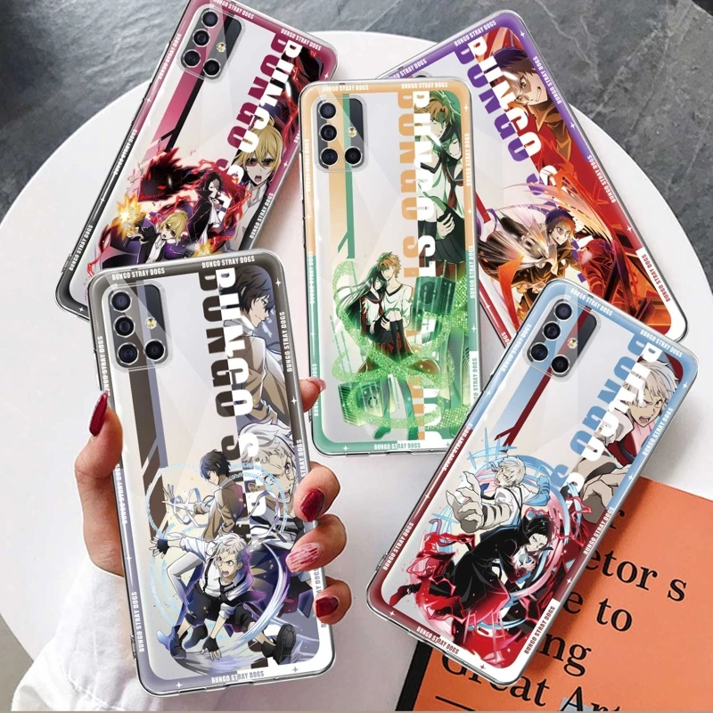 

Phone Case Capa For Samsung Galaxy A51 A13 5G A12 A53 A52 A32 4G A21s A31 A22 A33 A73 A72 A23 A71 Bungo Stray Dogs Anime Atsushi