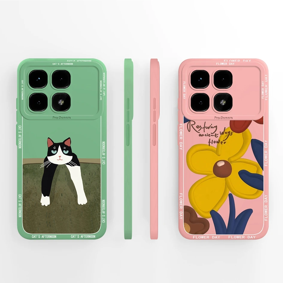 Задняя крышка для Redmi K70 Ultra Shell милые мягкие силиконовые противоударные защитные