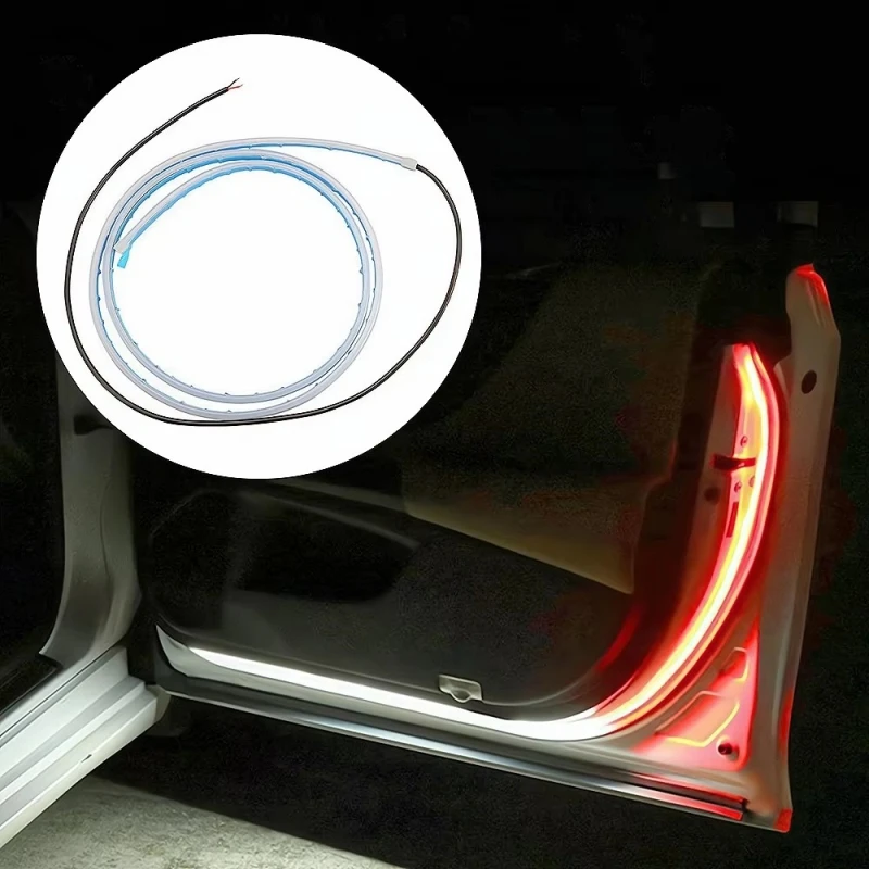 LED Car Door Opening Warning Safety Strobe Decorative For Chrysler 200 300 300C 300M ASPEN CIRRUS CONCORDE Crossfire Grand