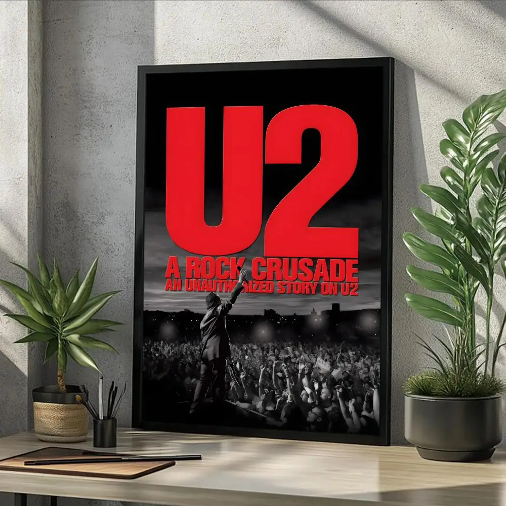 Фото Lrish рок-гурт U2 постер холст HD постер настенное искусство интерьер прихожая украшение дома праздничные подарки №4