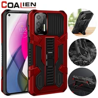 coalien strong anti fall phone case for oneplus nord n200 5g shockproof kicstand armor protective cover for oneplus nord n200 5g