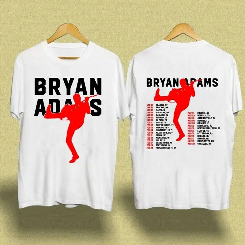 Bryan Adams счастливая футболка полный размер фотография 2510