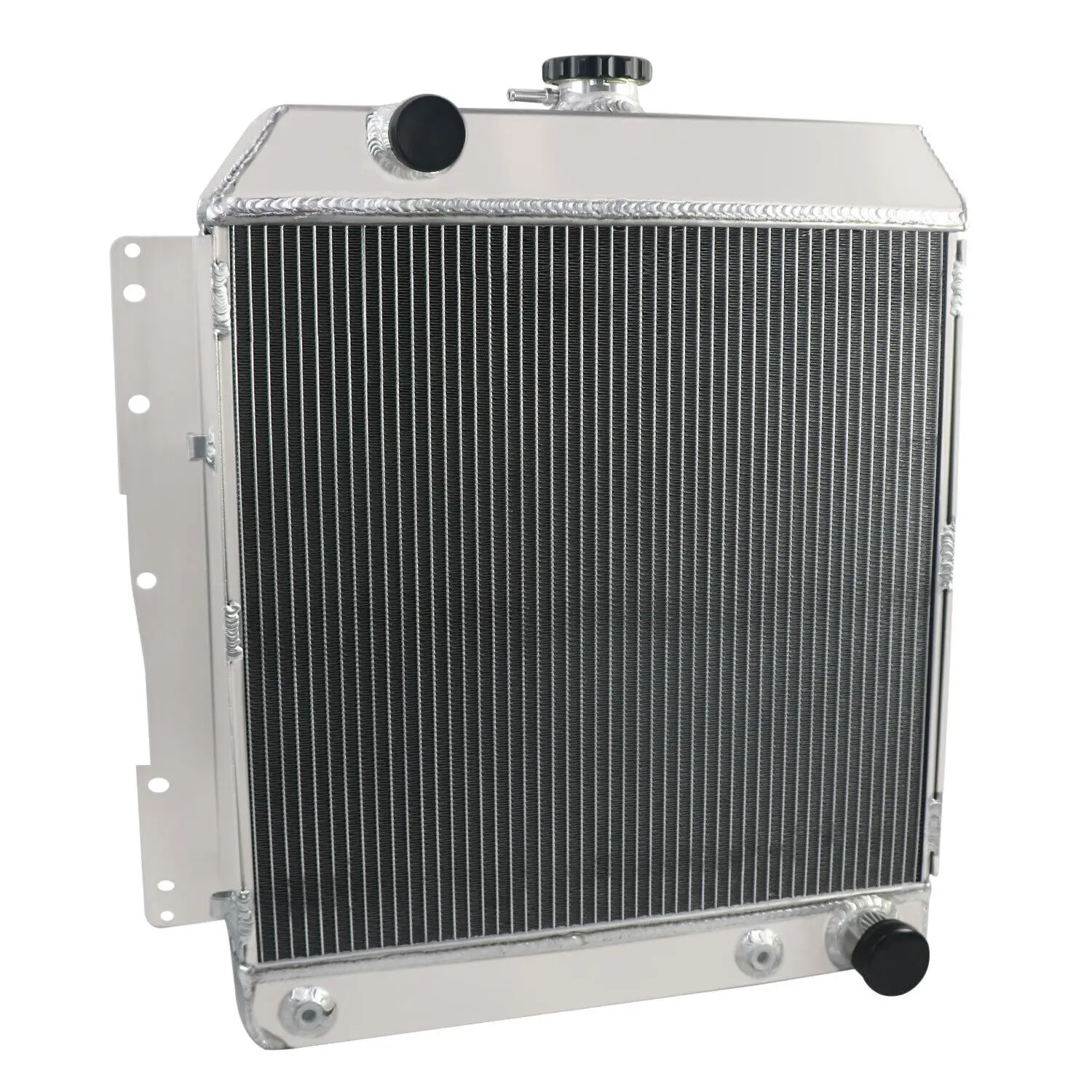 

4 ROW ALUMINUM RADIATOR FOR 1958 CHEVY IMPALA BEL AIR BEL-AIR 4.6L 283ci V8 5.7L