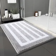 Eovna Chenille Bath Mat Water Absorb Anti Slip Bathroom Rug Carpet for Living Room Floor Mat for Kids Tapete De Banheiro Eovna Chenille Bath Mat Water Absorb Anti Slip Bathroom Rug Carpet for Living Room Floor Mat for Kids Tapete De Banheiro