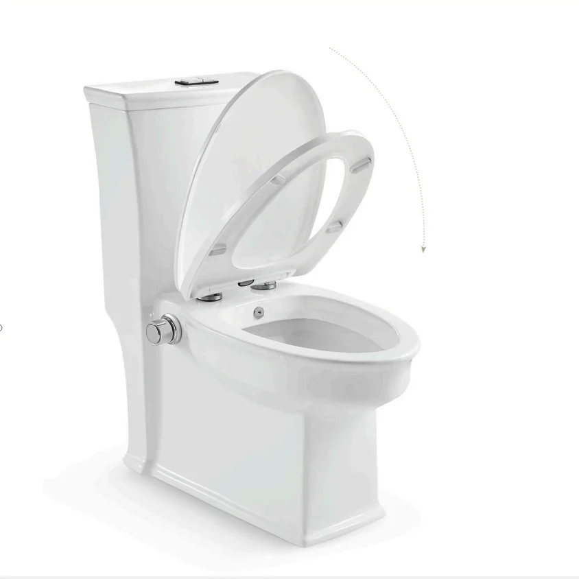 

Smart toilet intelligent automatic bathroom equipment luxury toilet gold color Toilet & Accessories supplies elongated toilette