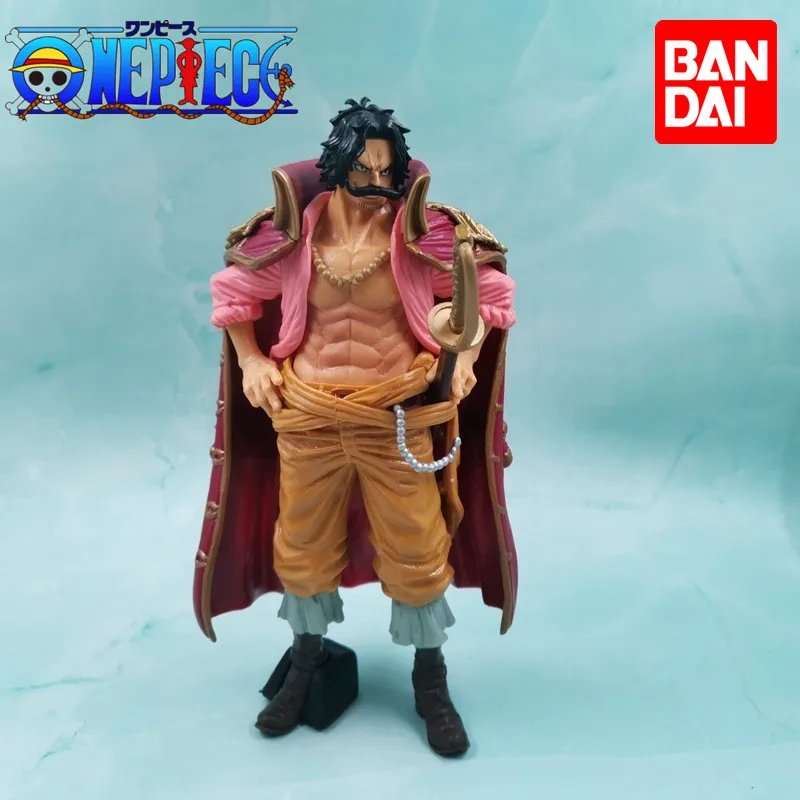 

23CM Anime One Piece Figure Gol D Roger Action Figure The Grandline Men Wano Country Collection Model Doll Gifts Toys Decoratio