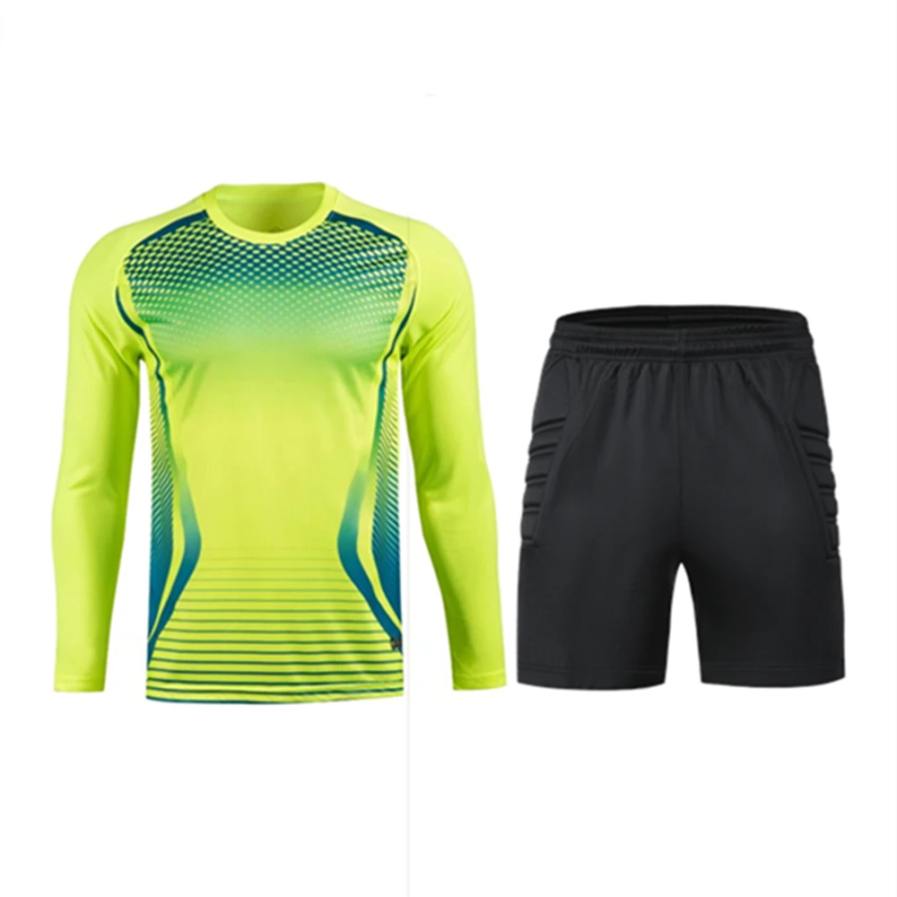 Футболка и шорты для мужчин женщин молодежная одежда вратаря длинная рубашка