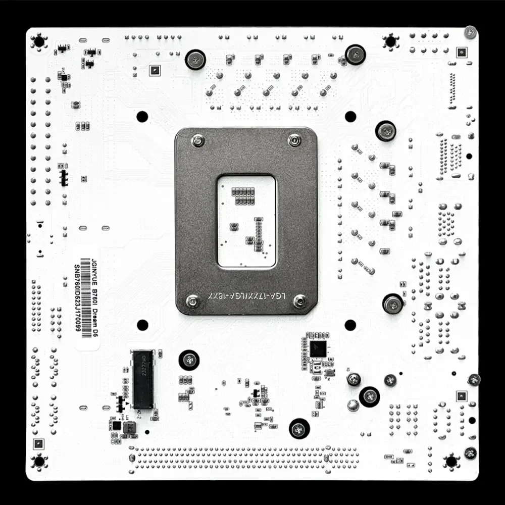 Материнская плата JGINYUE B760i LGA 1700 поддержка Intel Core 12th 13th DDR5 оперативная память