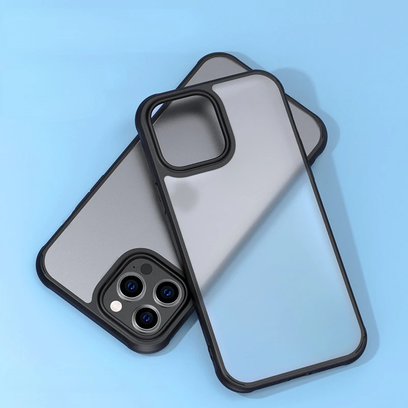 

The new 13 mobile phone case is suitable for 13pro anti-fall frosted acrylic pc hard shell 12 protective cover