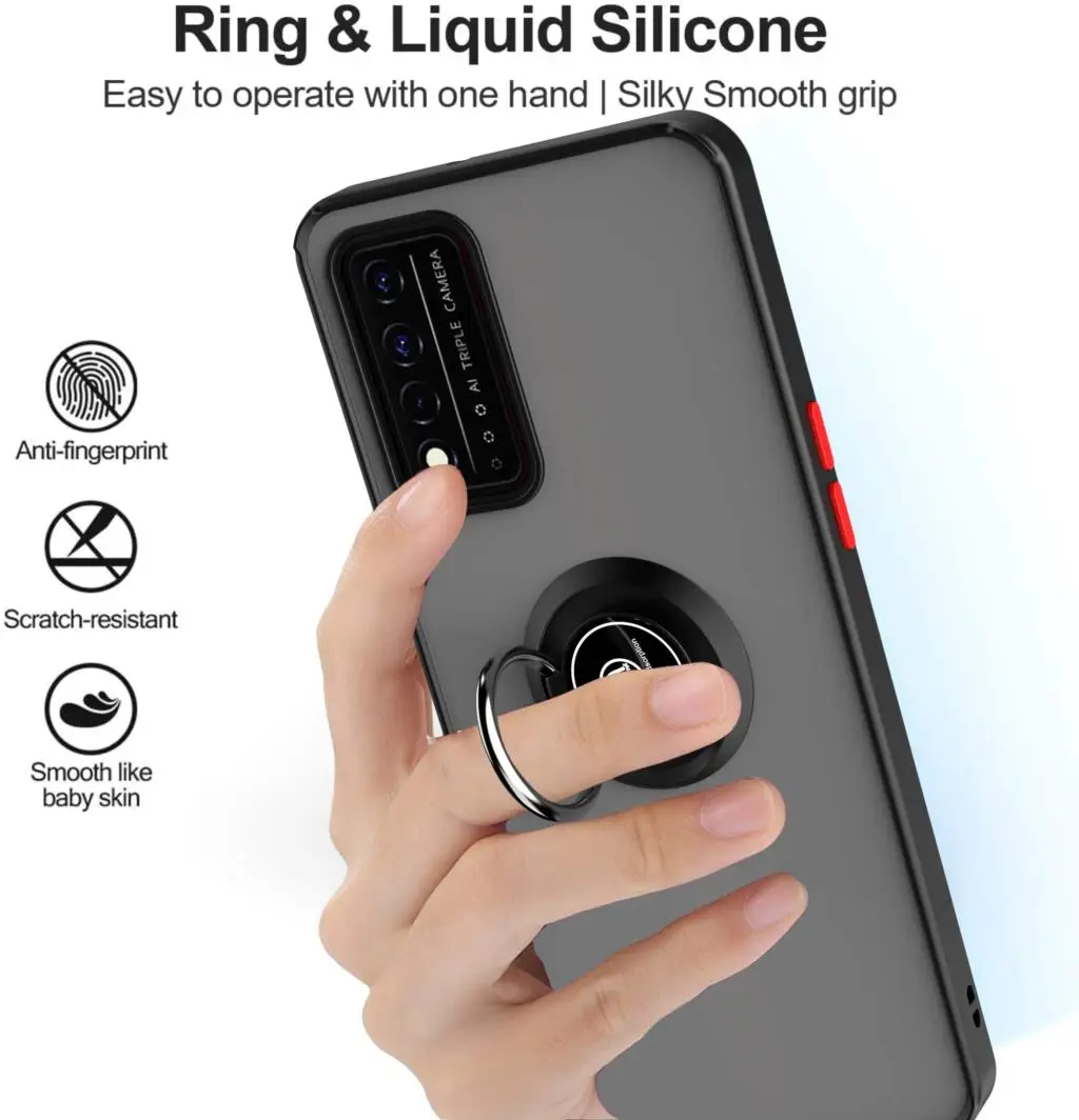 

360 Rotation Bracket Case Cover for T-Mobile Revvl V+ 5G Vehicle Magnetic Case for T-Mobile Revvl V+ 5G 6.82 Inch