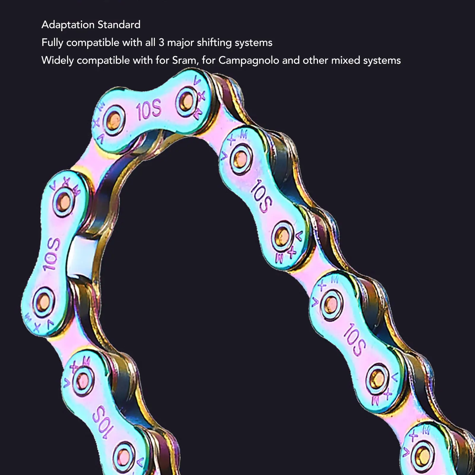 11-скоростная цепь для горного велосипеда с полным покрытием горных велосипедов