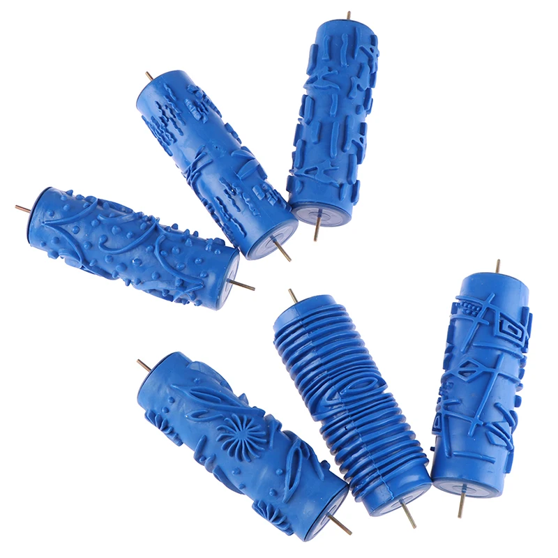 

Rubber Roller Patterned Wall Painting 5 Inch 3D Wall paper Decoration Tools