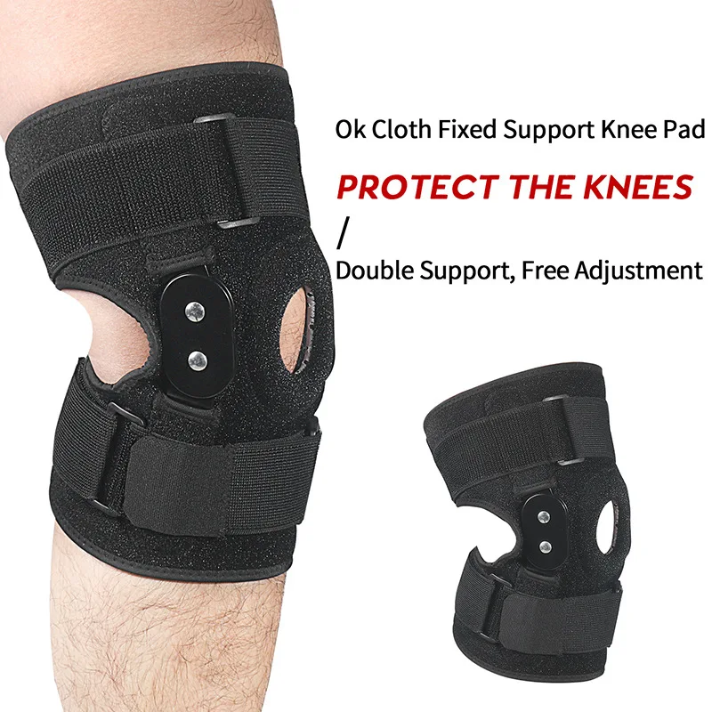 

Decompression Knee Brace Breathable Fixed Support Knee Pad Adjustable Knee Brace Stabilizer Suitable Weight 50~80kg