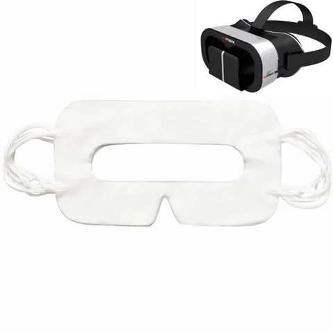 Маска виртуальной реальности 100 шт., маска виртуальной реальности для лица, санитарная ткань, совместимая с виртуальной реальностью Oculus Rift Playstation VR HTC Vive VR Goggle VR Box