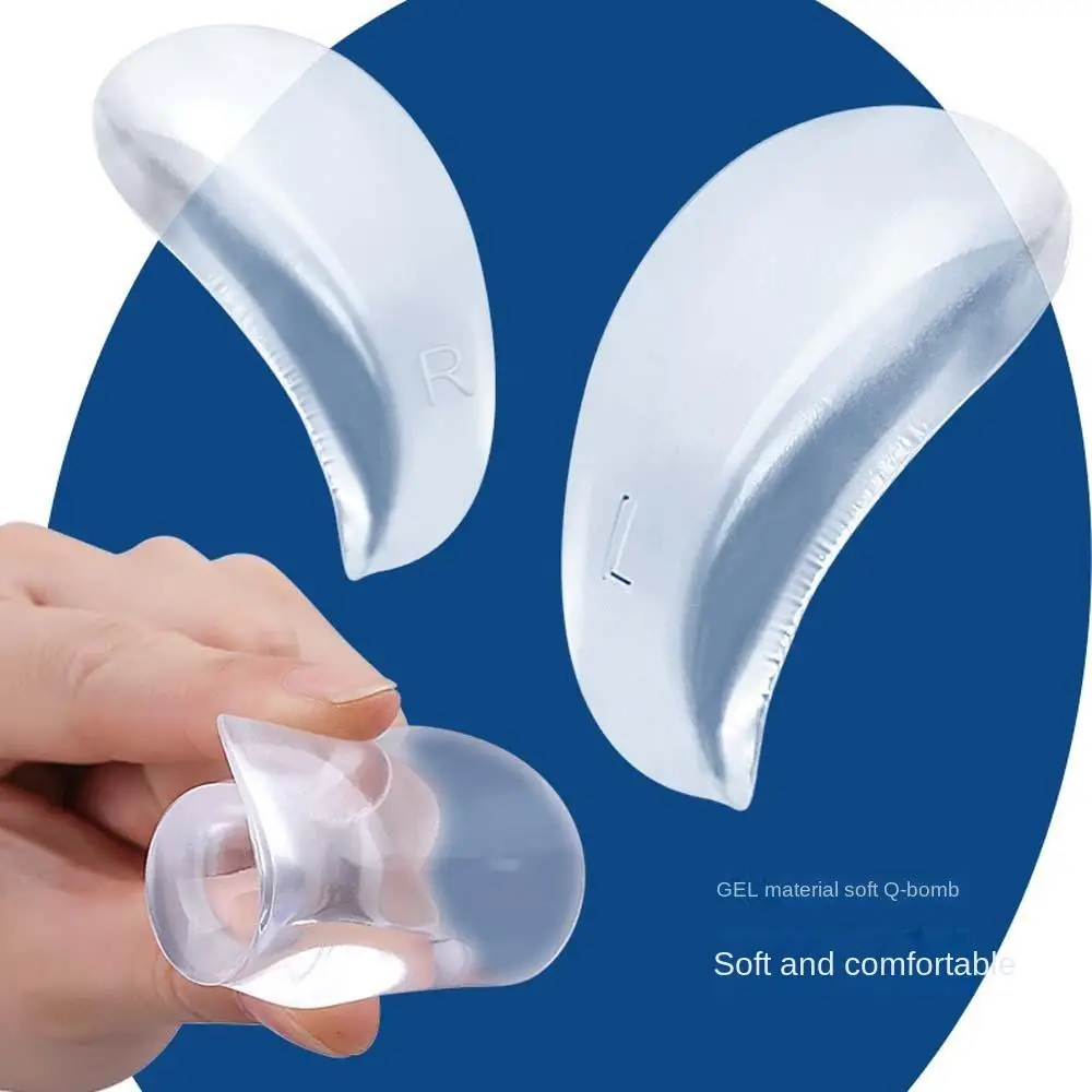 

Transparent Arch Orthotic Support Insole Foot Plate Flatfoot Corrector Shoe Cushion Foot Care Insert Insoles Silicone Gel