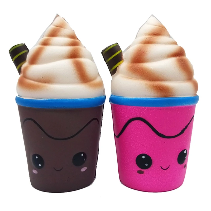 

2022 New Sponge Toy Mocha Cup Sensory Fidget Vent Ball Novelty Prank Gag Stress Relief Props for Children Adult Birthday Gift
