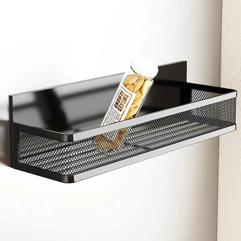 

Self Adhesive Magnetic Spice Rack Shelf Magnetic Spice Rack Refrigerator Non Drilling Spice Holder Magnetic Spice Holder Rack