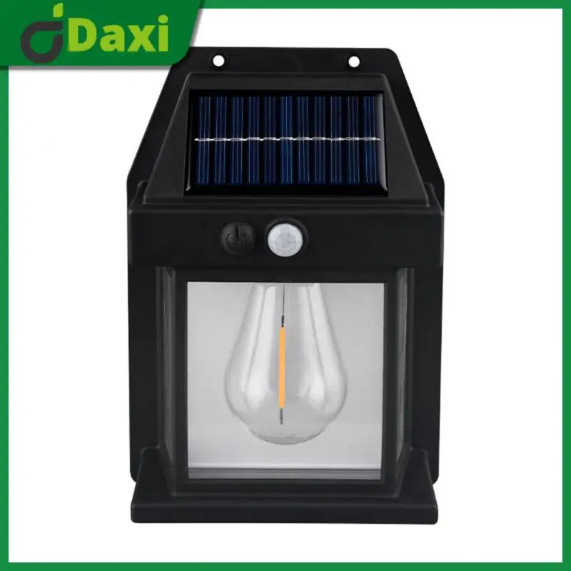 

Solar Charging Garden Decoration Light 3 Working Modes Waterproof Led Solar Bulb Infrared Sensing Outdoor Solar Lamp