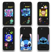 disney stitch toy story phone case for huawei p20 p30 p40 lite e pro mate 40 30 20 pro p smart 2020