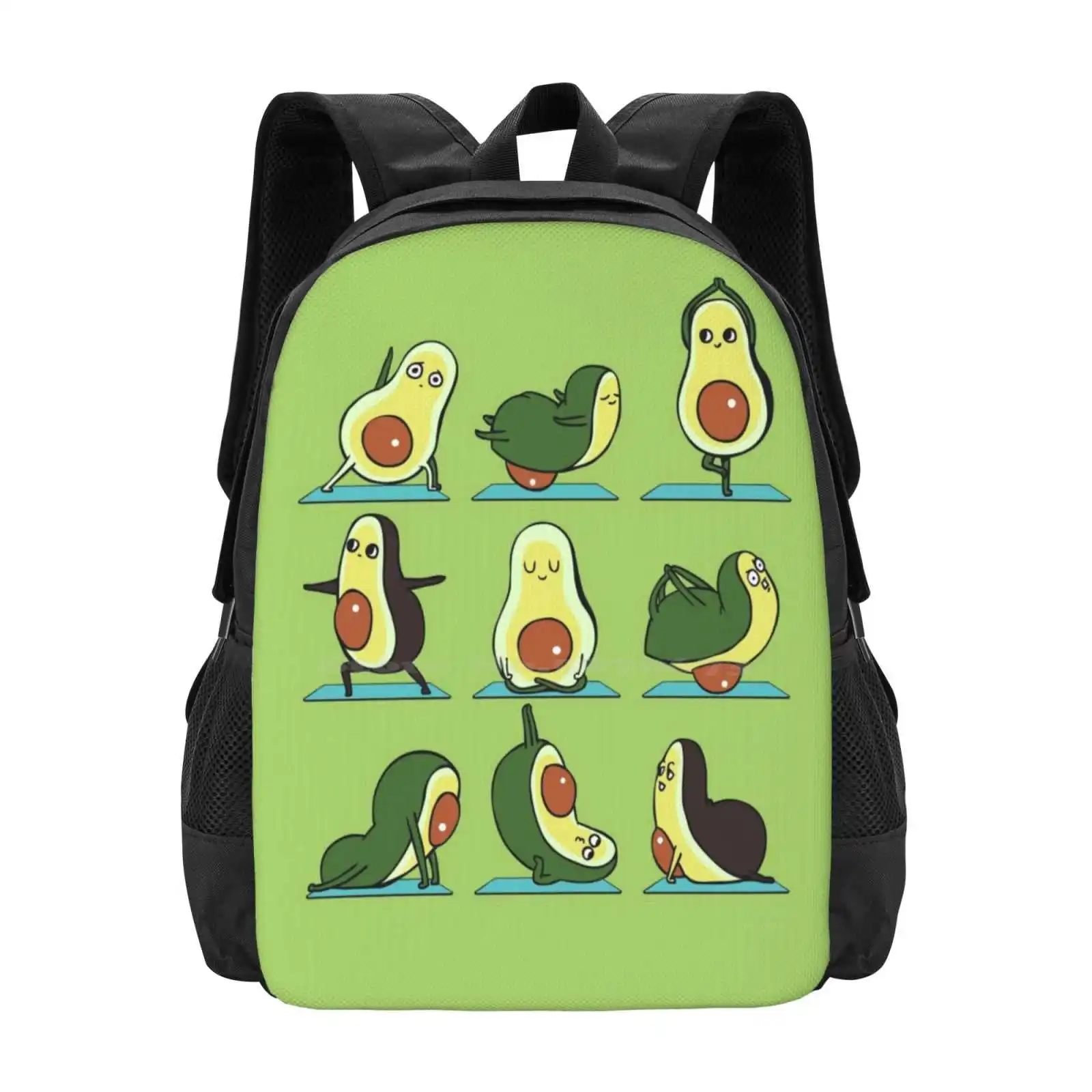 

Avocado Yoga Hot Sale Backpack Fashion Bags Avocado Yoga Huebucket Fitness Workout