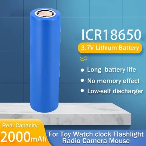 ICR18650 2000 мАч Аккумуляторная батарея 18650 3,7 В разряд 20 А Макс. 30 А Аккумуляторы для отвертки