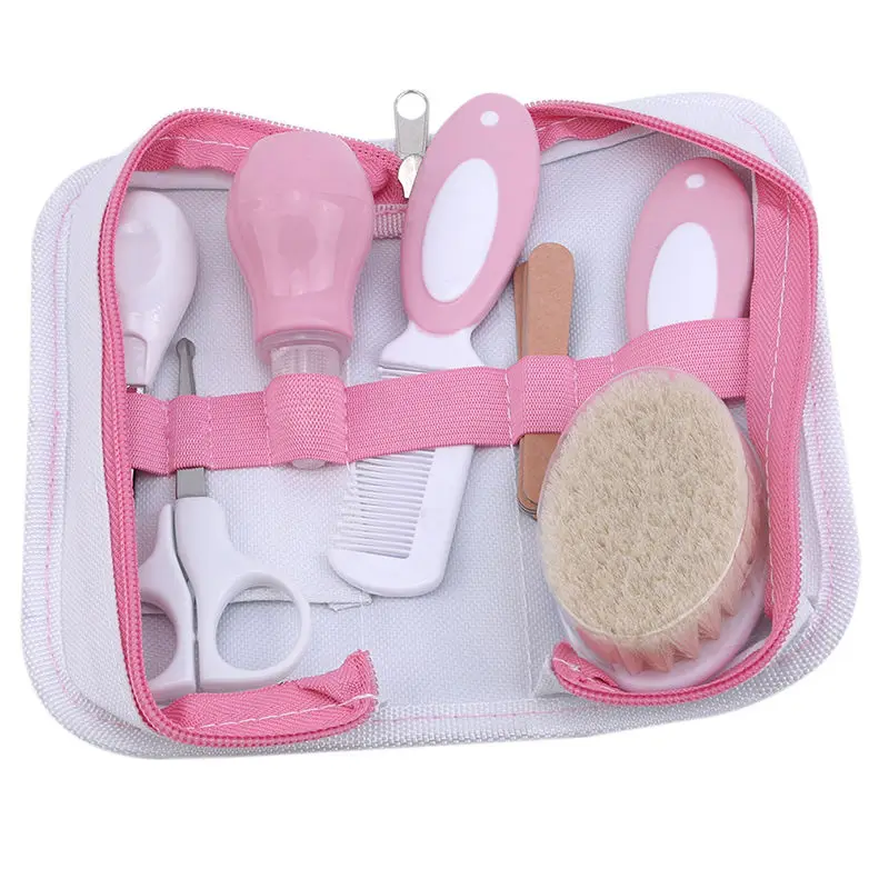 

1 Set Multifunction Newborn Baby Kids Nail Hair Health Care Thermometer Grooming Brush Kit Healthcare Accessories