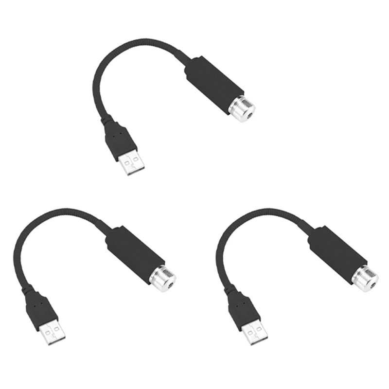 

3 шт., автомобильные лампы для внутреннего интерьера автомобиля