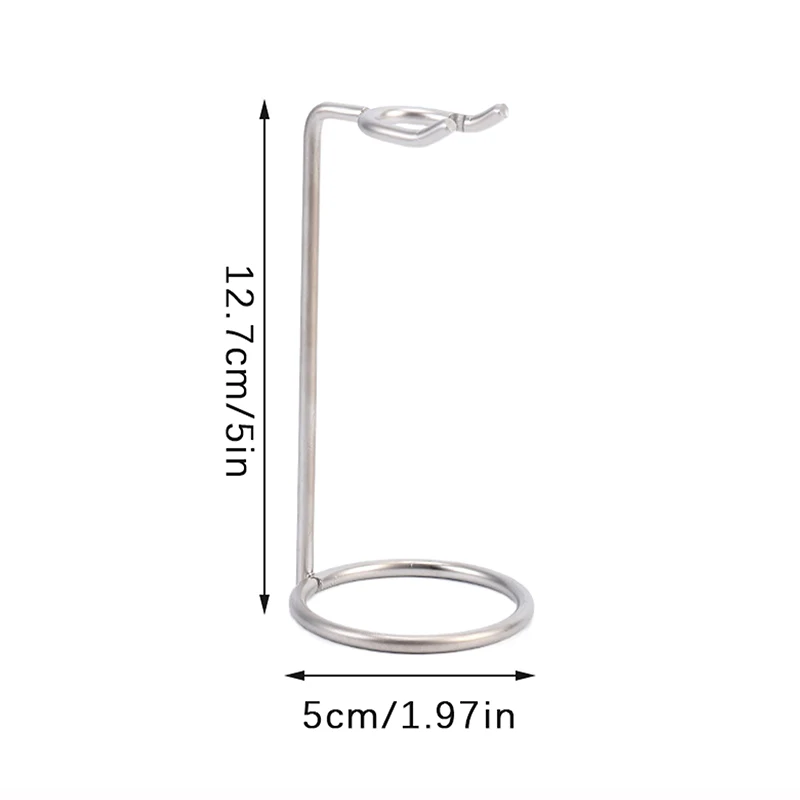 Мужская металлическая подставка для кистей бритья основание бритвы