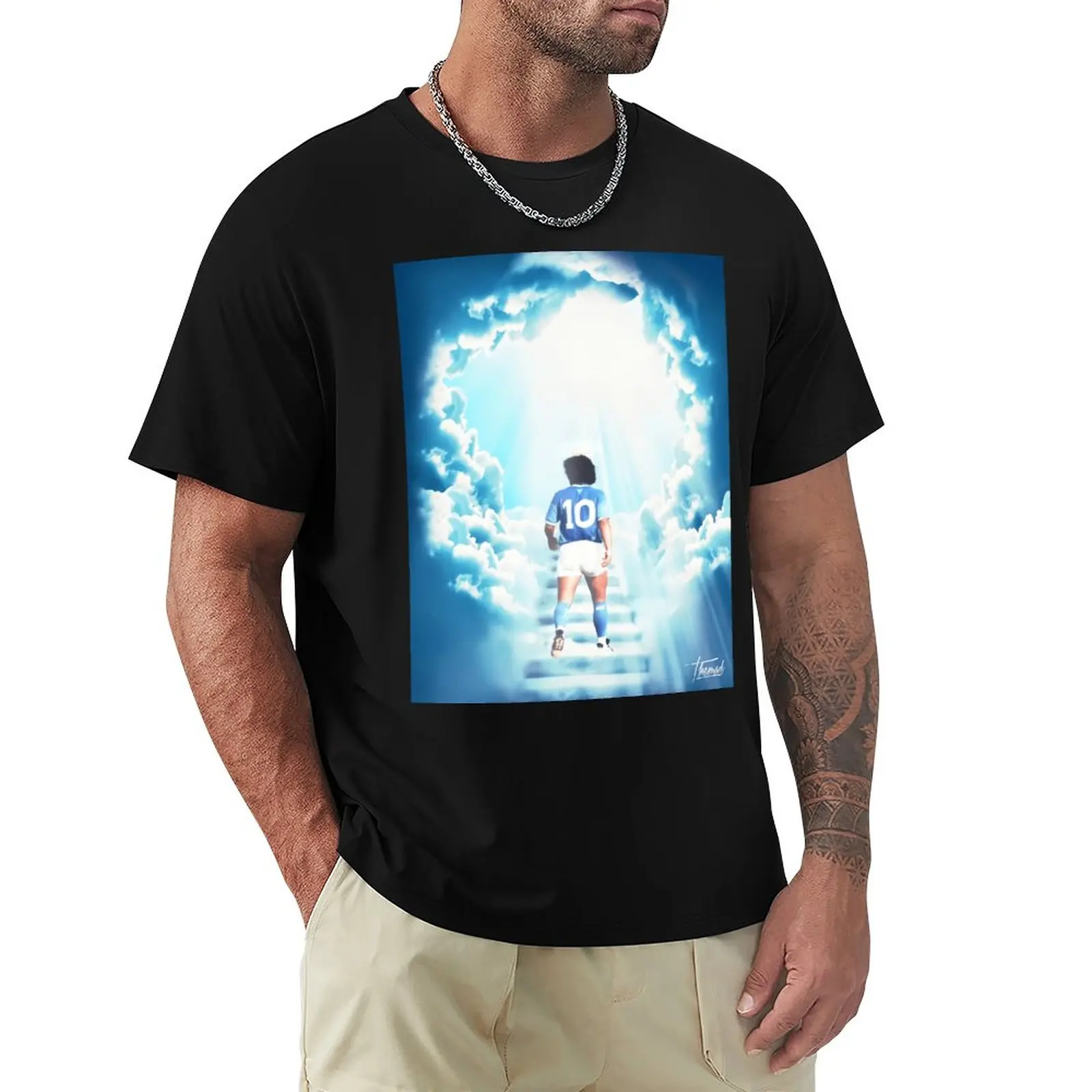 

Spain 13 Diegos And Maradonas Football Player Sports Title Novelty T-shirts High Quality Home USA Size