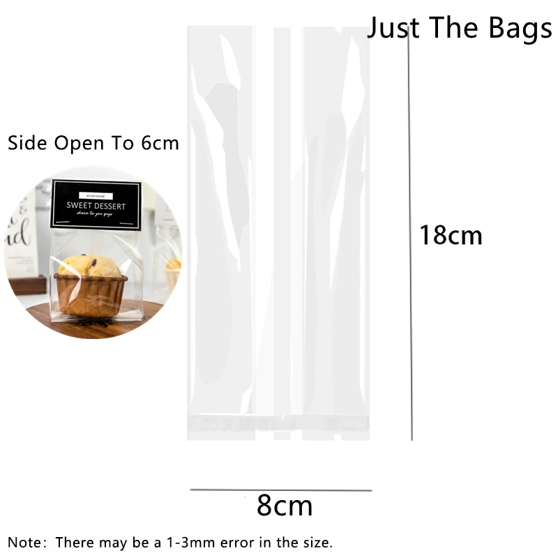 

ЛBSISI Life прозрачные пакеты для упаковки 50 шт.