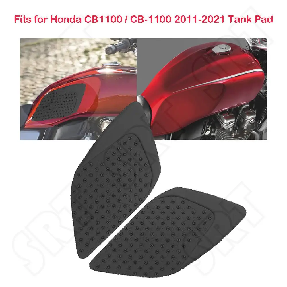 Fits for Honda CB1100 CB 1100 CB-1100 2011-2018 2019 2020 2021 Motorcycle Tank Pad Side tank Knee Traction Anti Slip Grips Pads